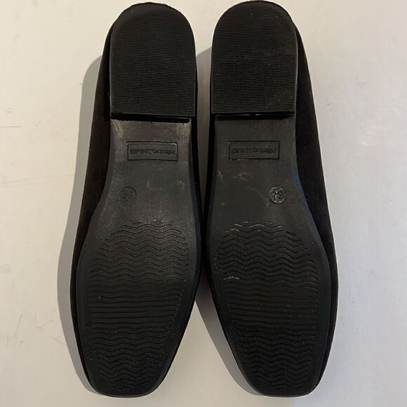 Seychelles Black Square Toe Flats Size 6.5 - Picture 8 of 13